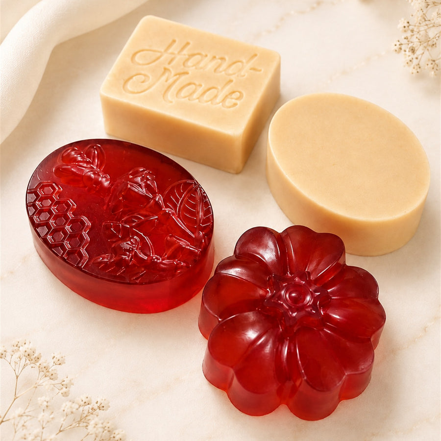 Blemish-Prone Skin Handmade Soap Gift Set - 4 Piece Face & Body Collection