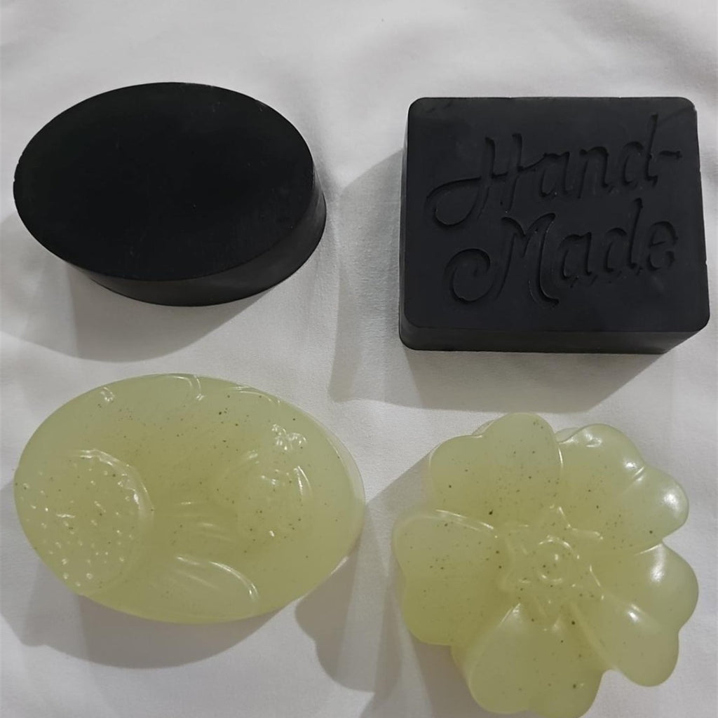 Oily Skin Handmade Soap Gift Set - 4 Piece Face & Body Collection