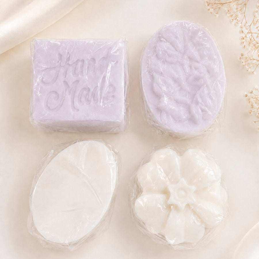 Mature Skin Handmade Soap Gift Set - 4 Piece Face & Body Collection