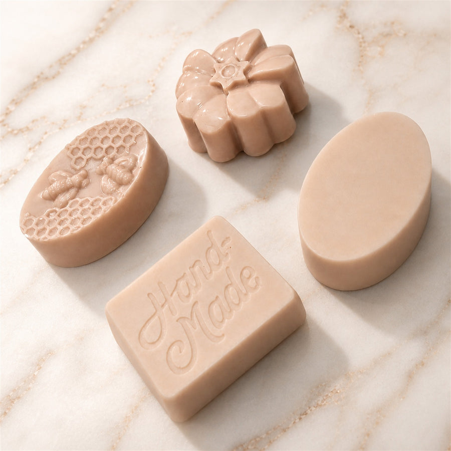 Normal Skin Handmade Soap Gift Set - 4 Piece Face & Body Collection